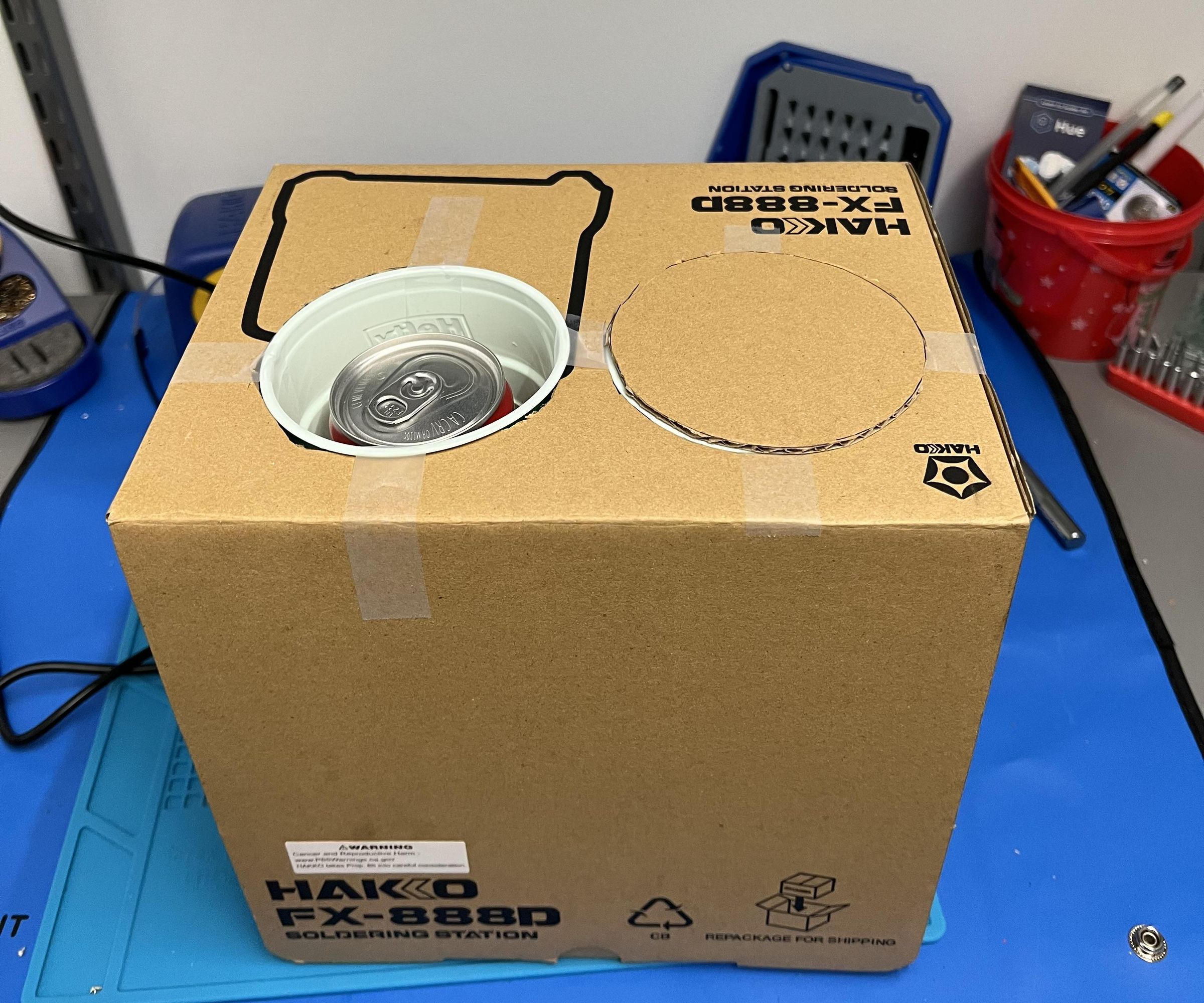 Homemade Soda Pop Cooler