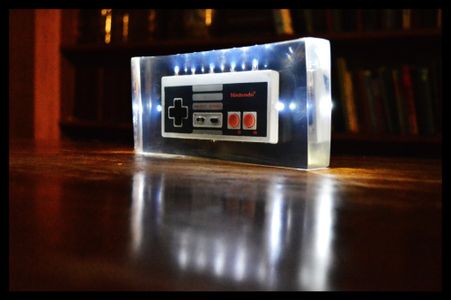 NES Controller Night Light in Resin : 9 Steps (with Pictures ...