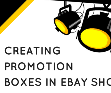 How to Create Promotion Boxes in EBay Shop