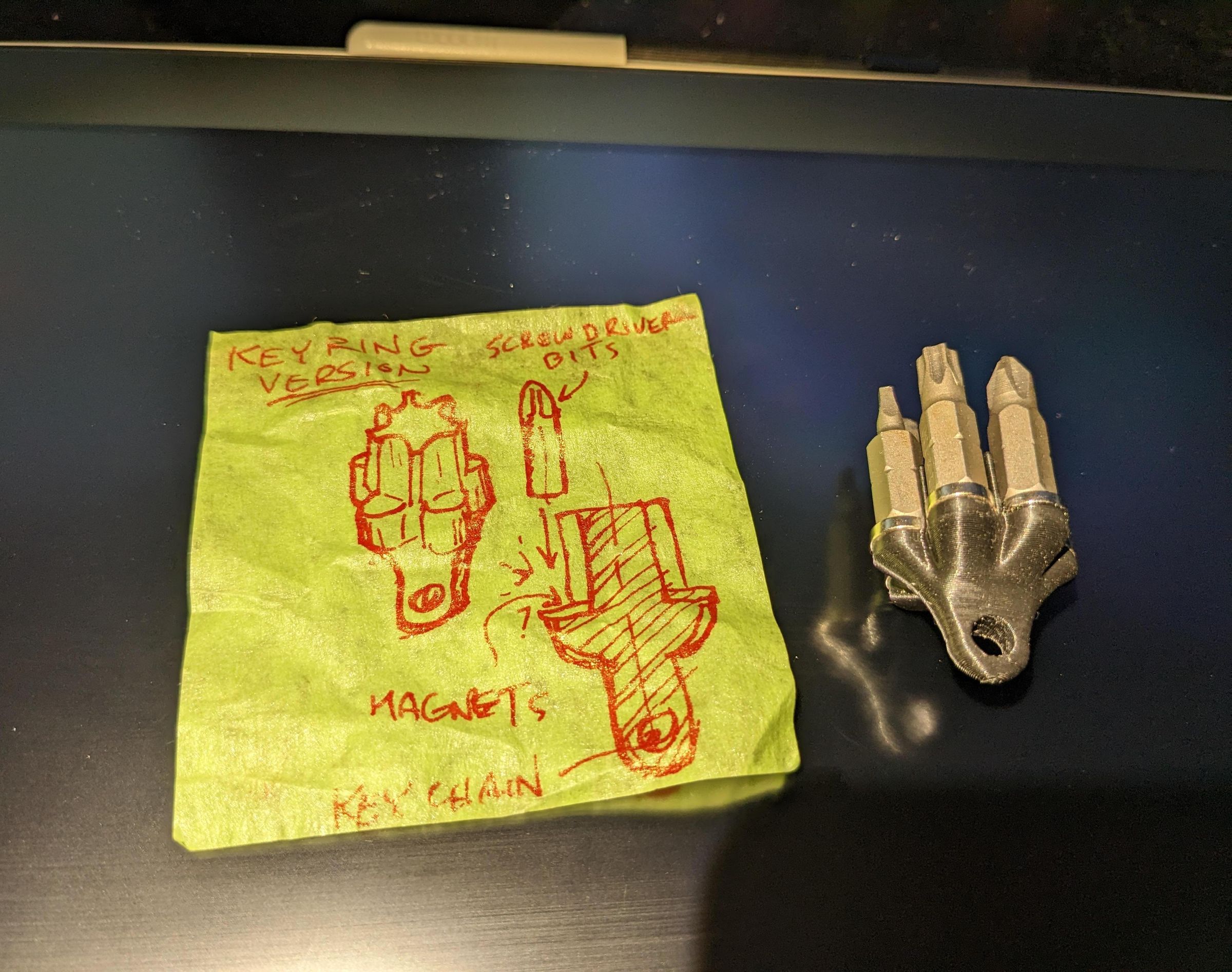 Magnetic Screwdriver Bit Holder.