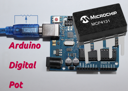 Arduino With MCP4131 Digitally Controlled Potentiometer (DCP) : 8 Steps ...