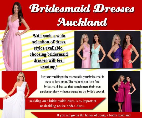 Bridesmaid Dresses Auckland