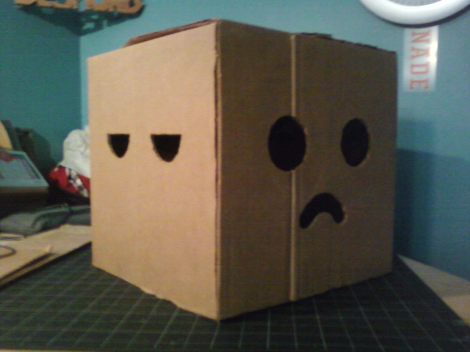 Multi-face Minecraft Head