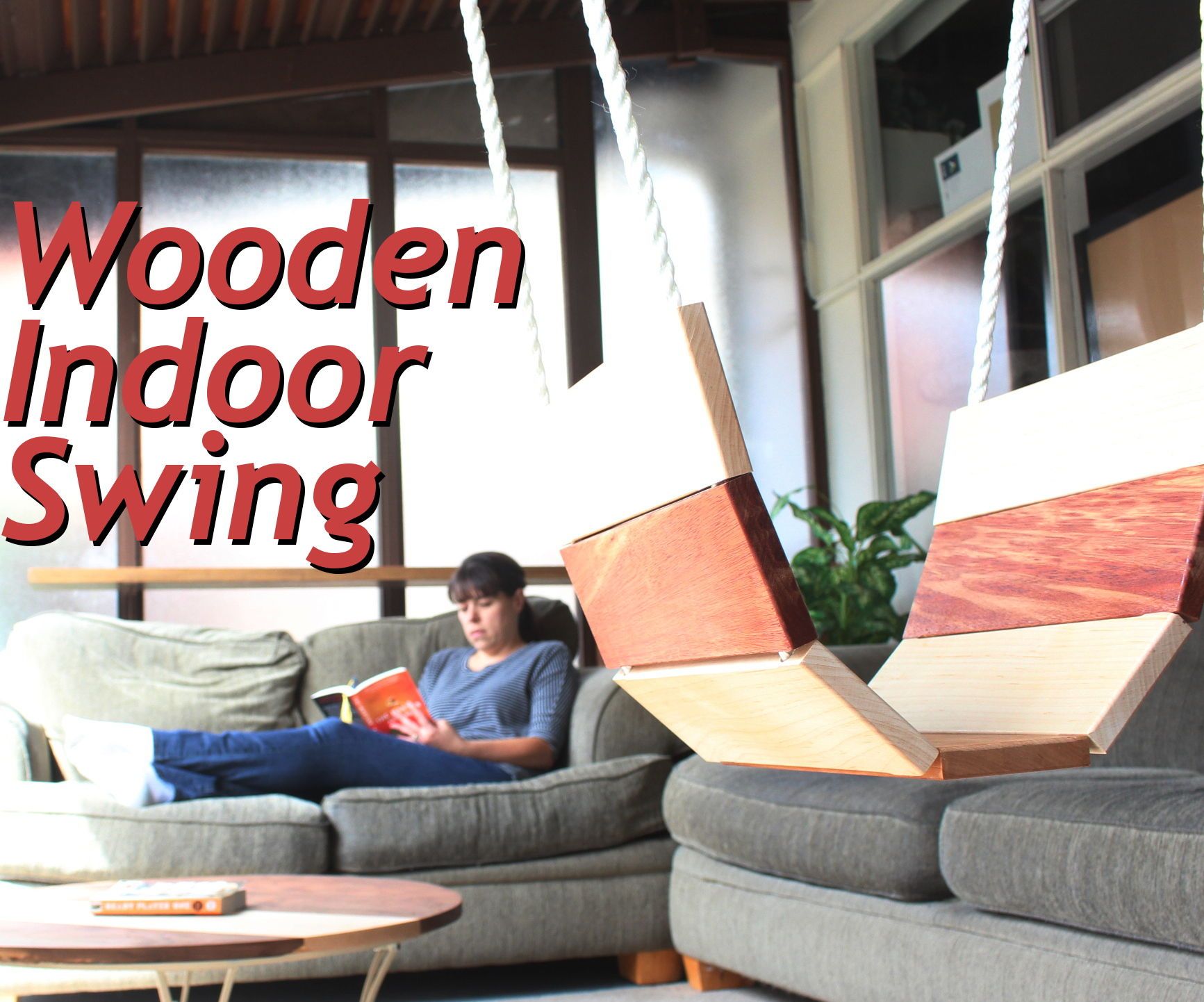 Wooden Indoor Swing