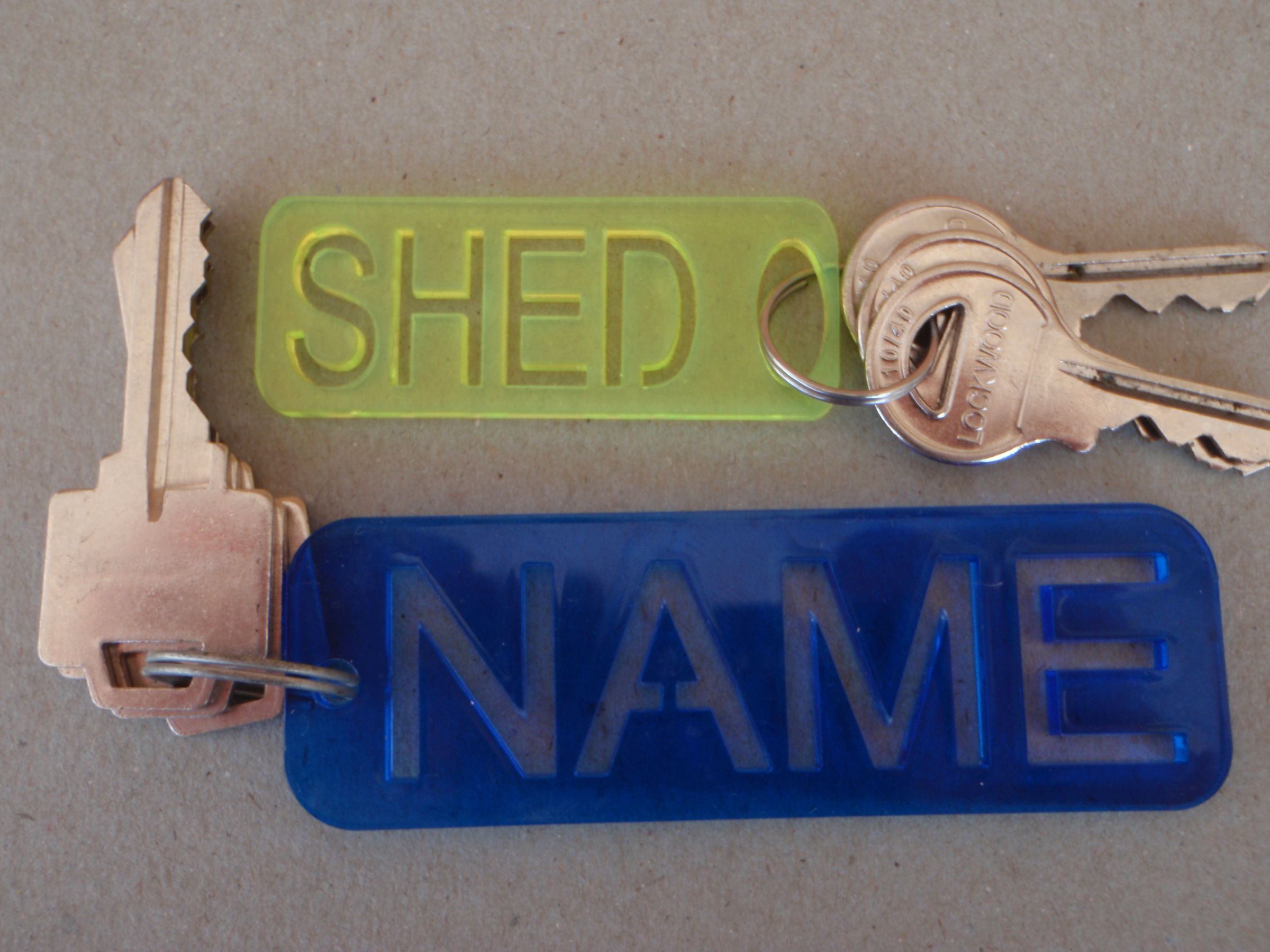Digital Manufacturing -  Key Tag Project
