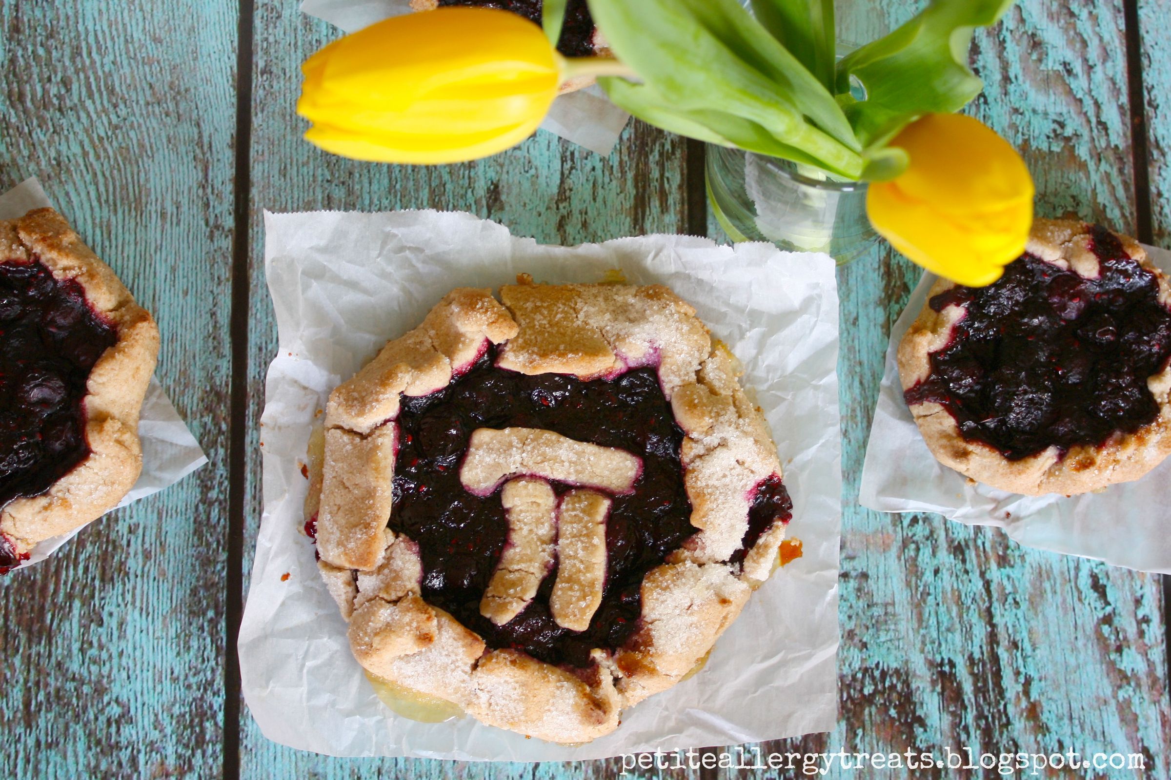 Gluten Free Triple Berry Galette Pi