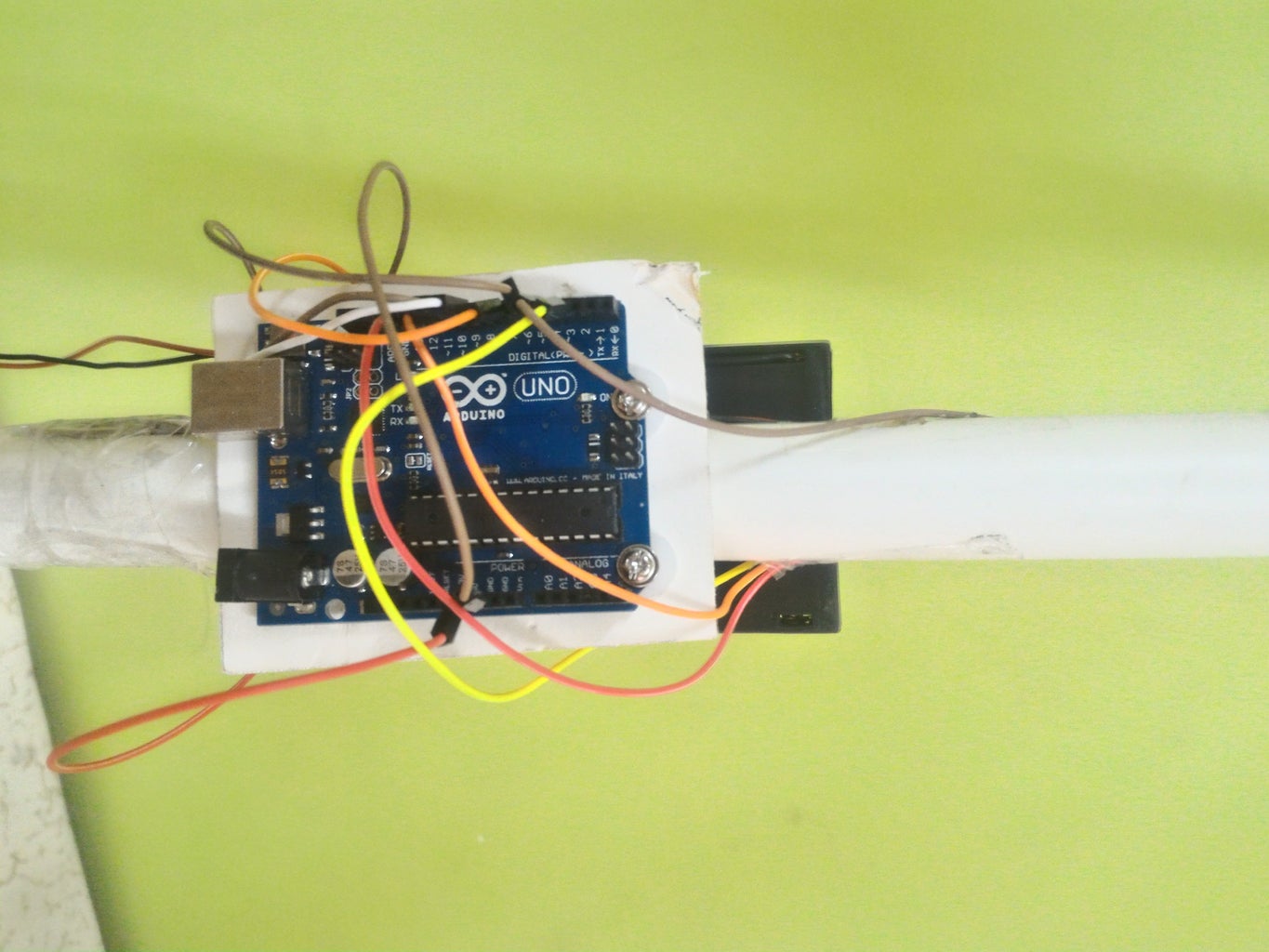Smart Blind Stick 6 Steps Circuit Diagram