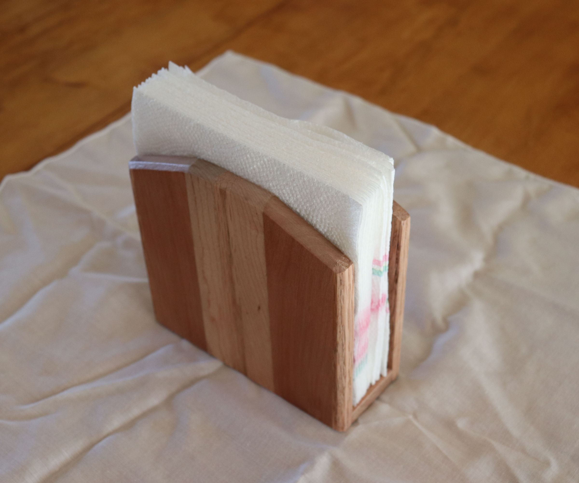 Wooden Napkin Holder