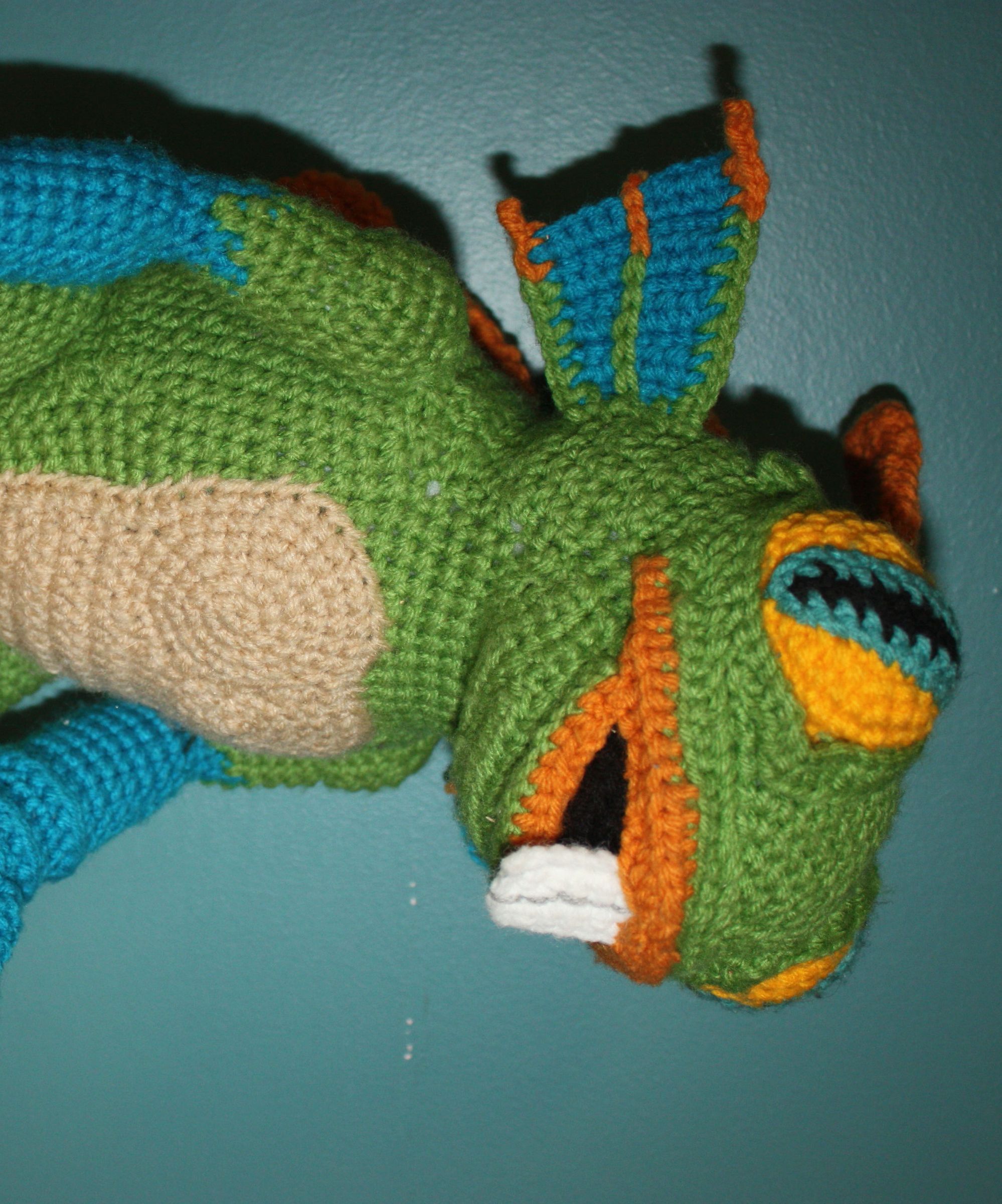 Murky (the Murloc) Crochet Doll 