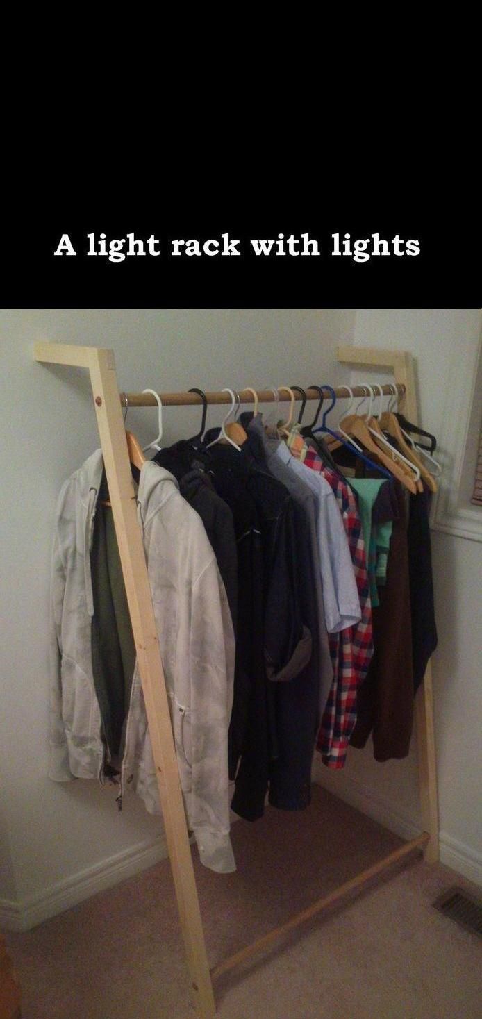 A Light Rack With Lights
