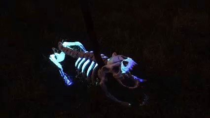 Projection Mapping Hell Hound