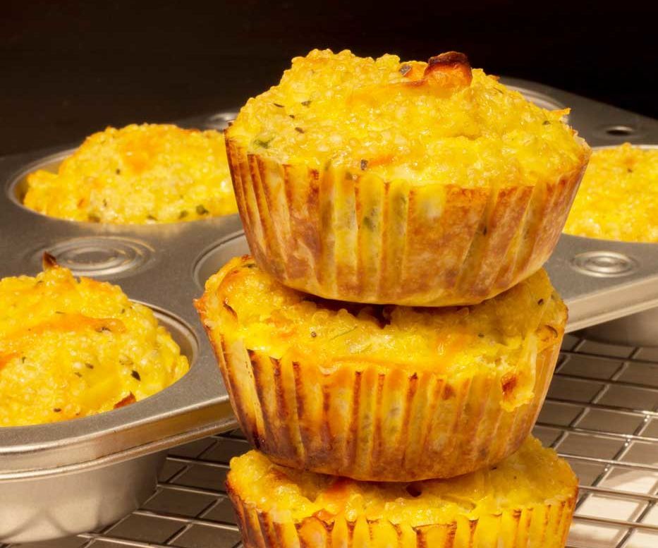 Vegetarian Quinoa Muffins