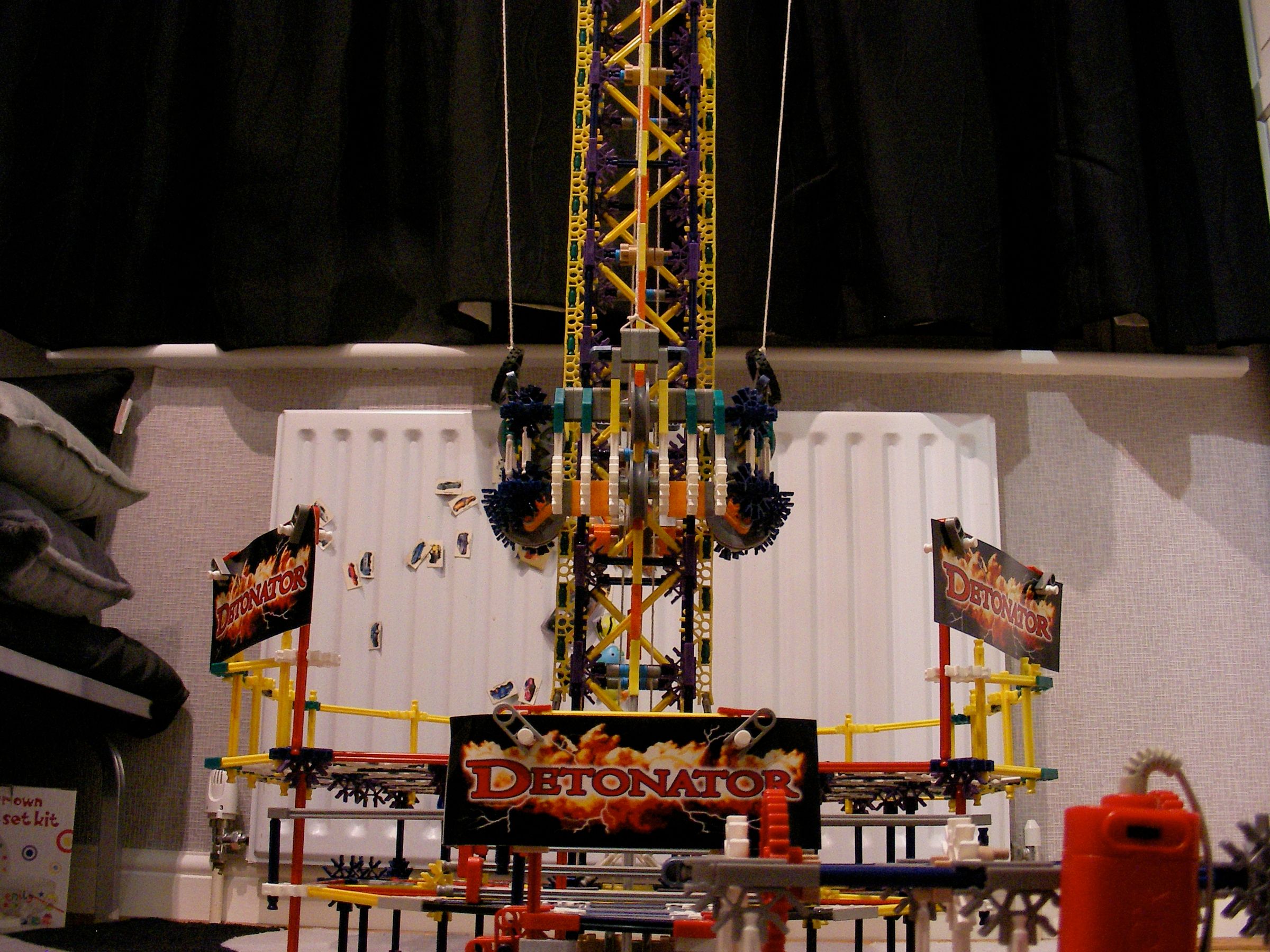 Knex Drop ride-Detonator Video