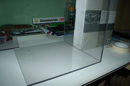 Pasting the Plexieglass