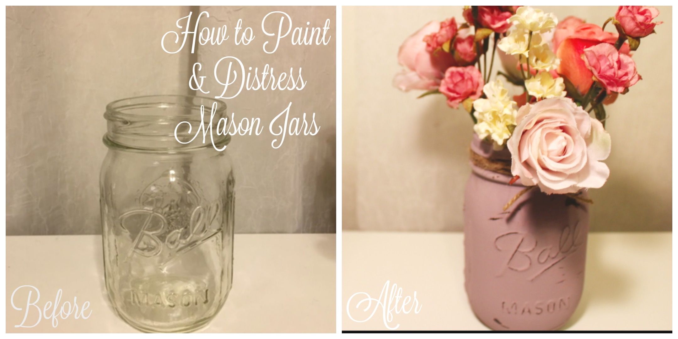 How to Paint & Distress Mason Jars 5 Steps (with Pictures) Instructables