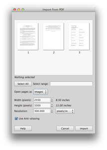 Convert the Pages in the PDF to Separate TIFF Files