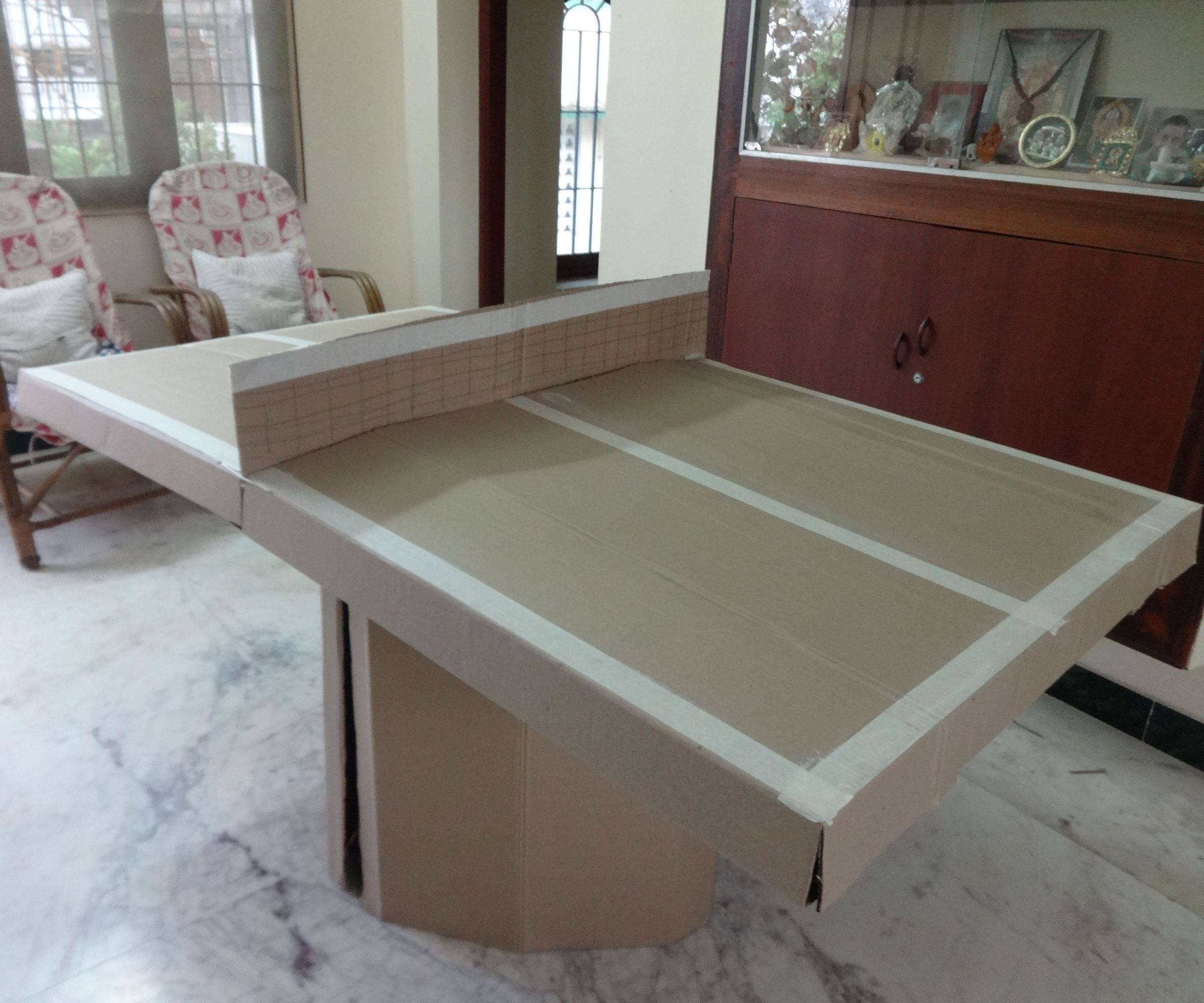 Flat Pack Table-tennis Table!