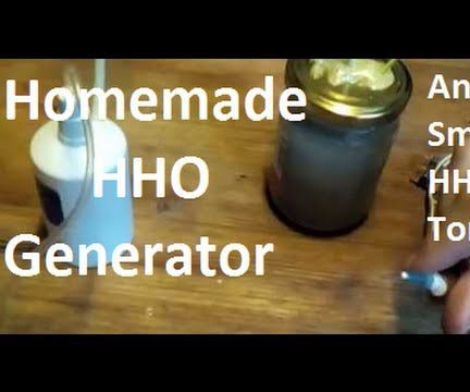 Homemade HHO Generator