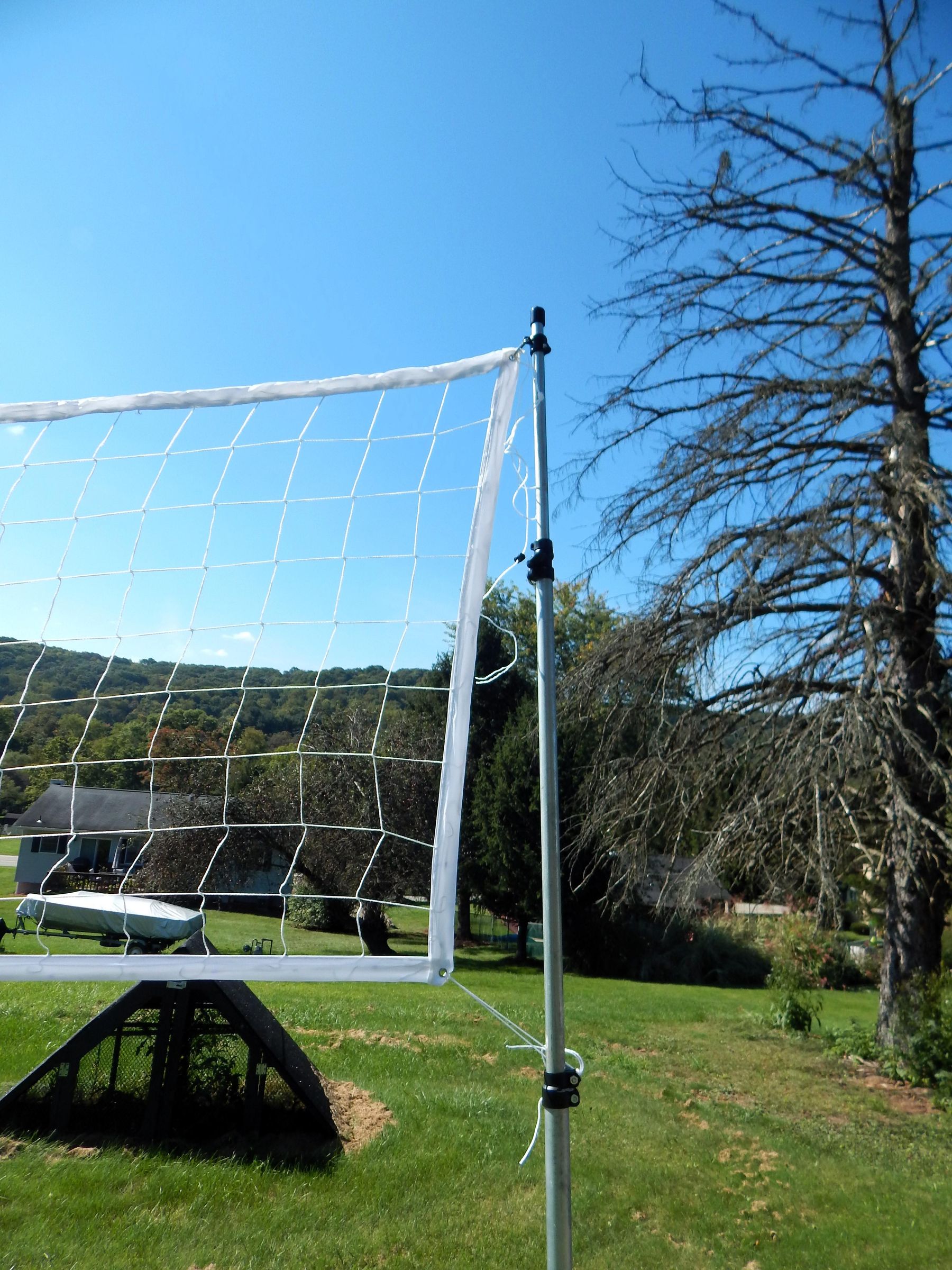 DIY LightUp Volleyball Net Mounting Kit 4 Steps Instructables