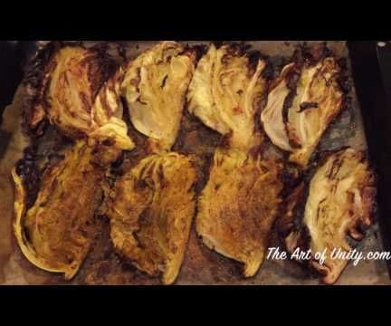 Best Char Broiled Cabbage With Kelp
