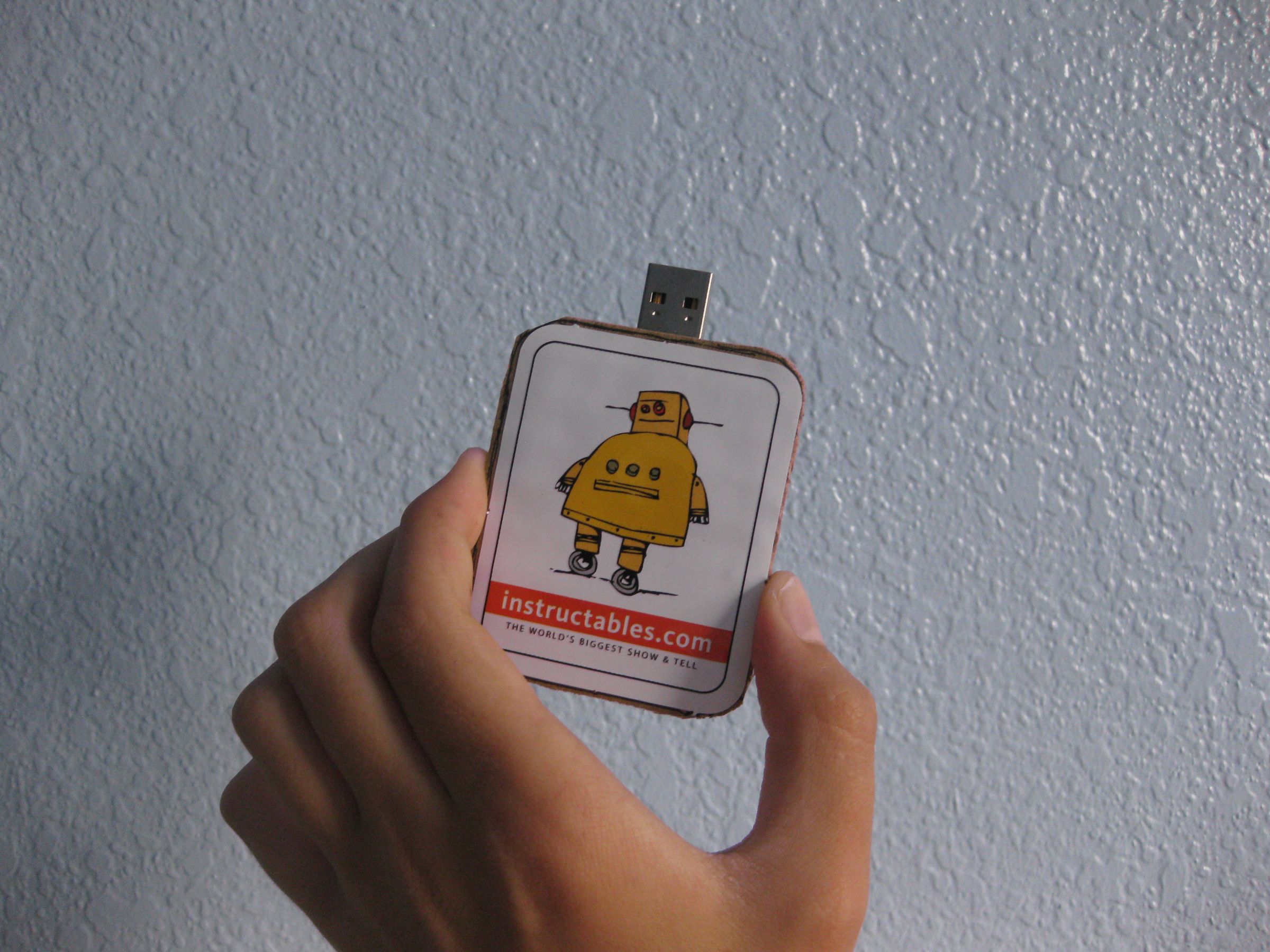 How to Make an Instructables Robot USB Drive