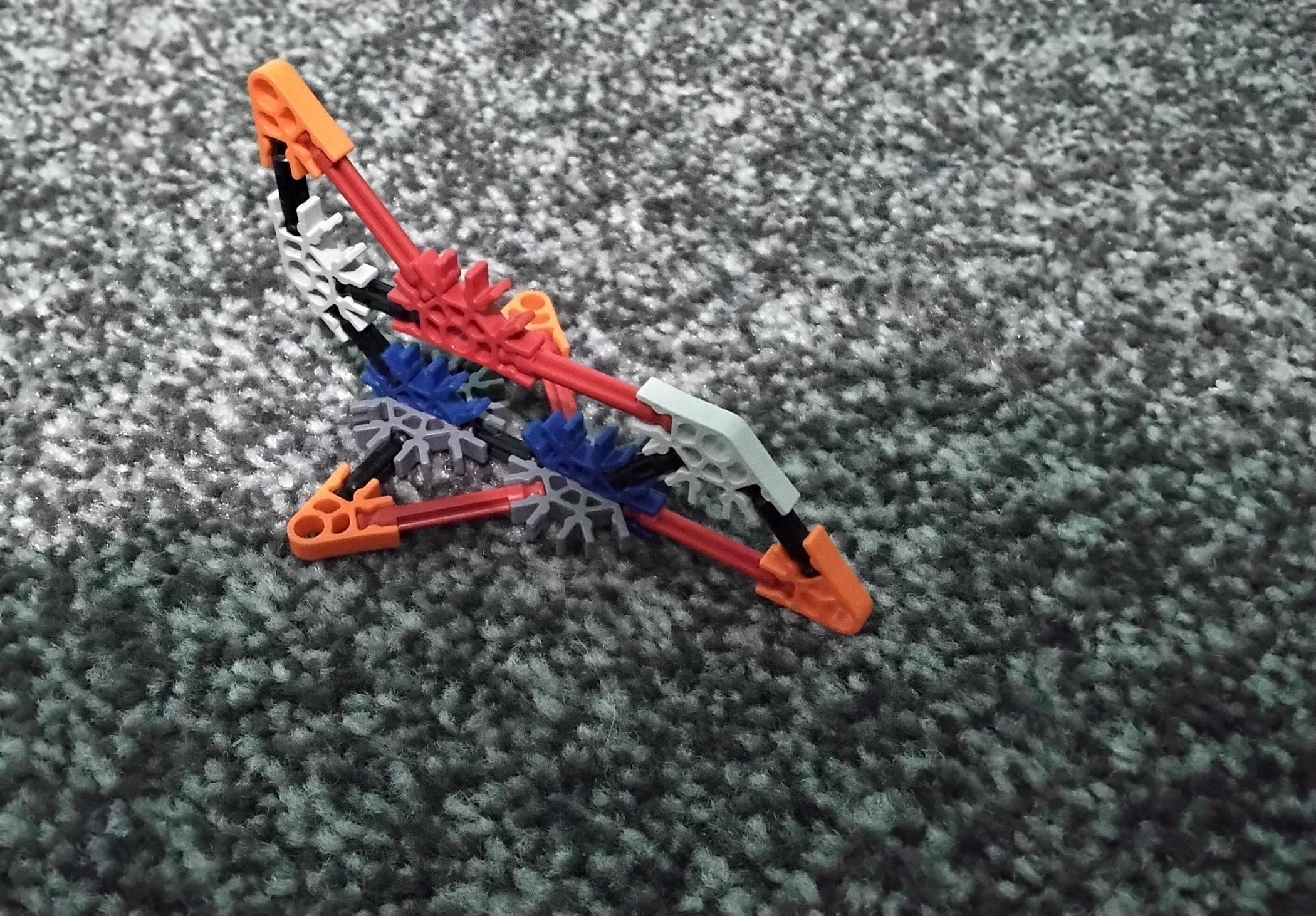 Simple Knex Airplane 7 Steps Instructables