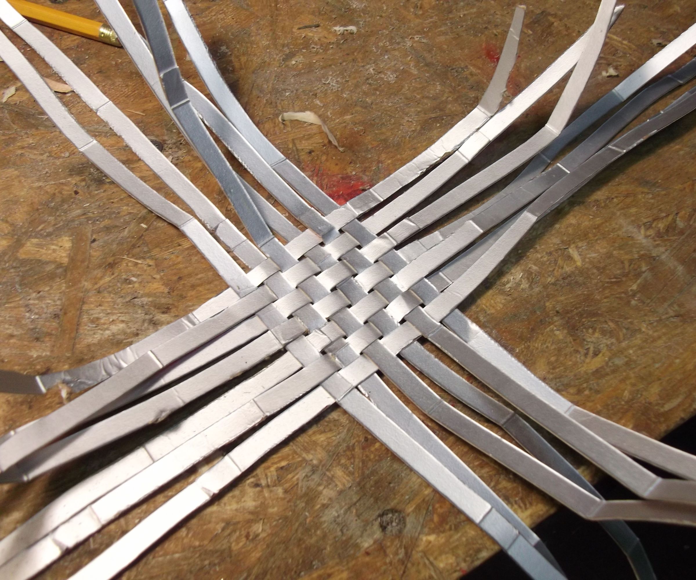 Cutting Tetra Paks Into Srtips With Plastic Bottle Cutter (experiment)