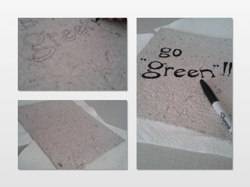Paper Creation From Recyclable Material
