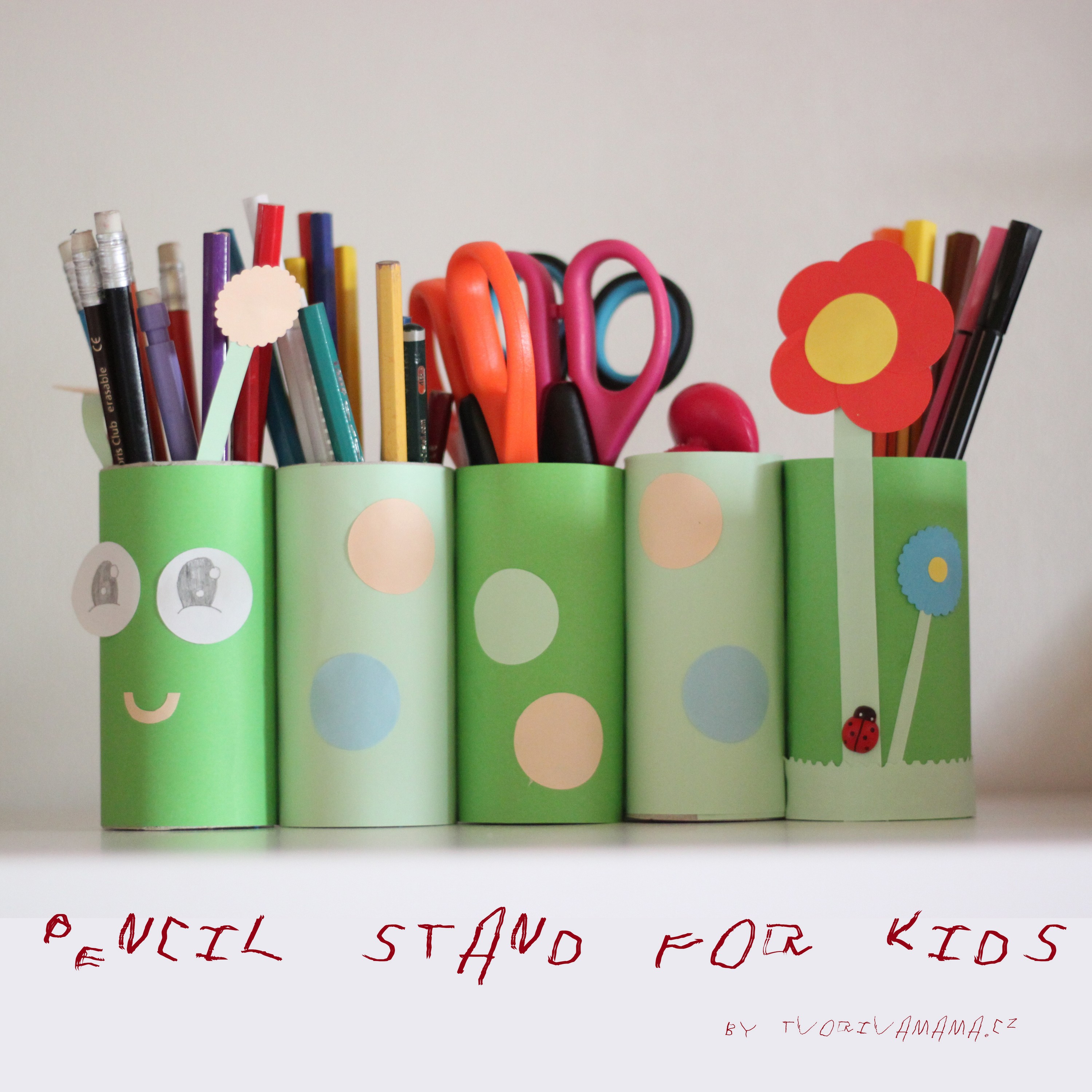 Pencil Stand for Kids 4 Steps (with Pictures) Instructables