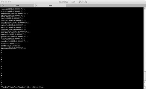 Reset the Root Password