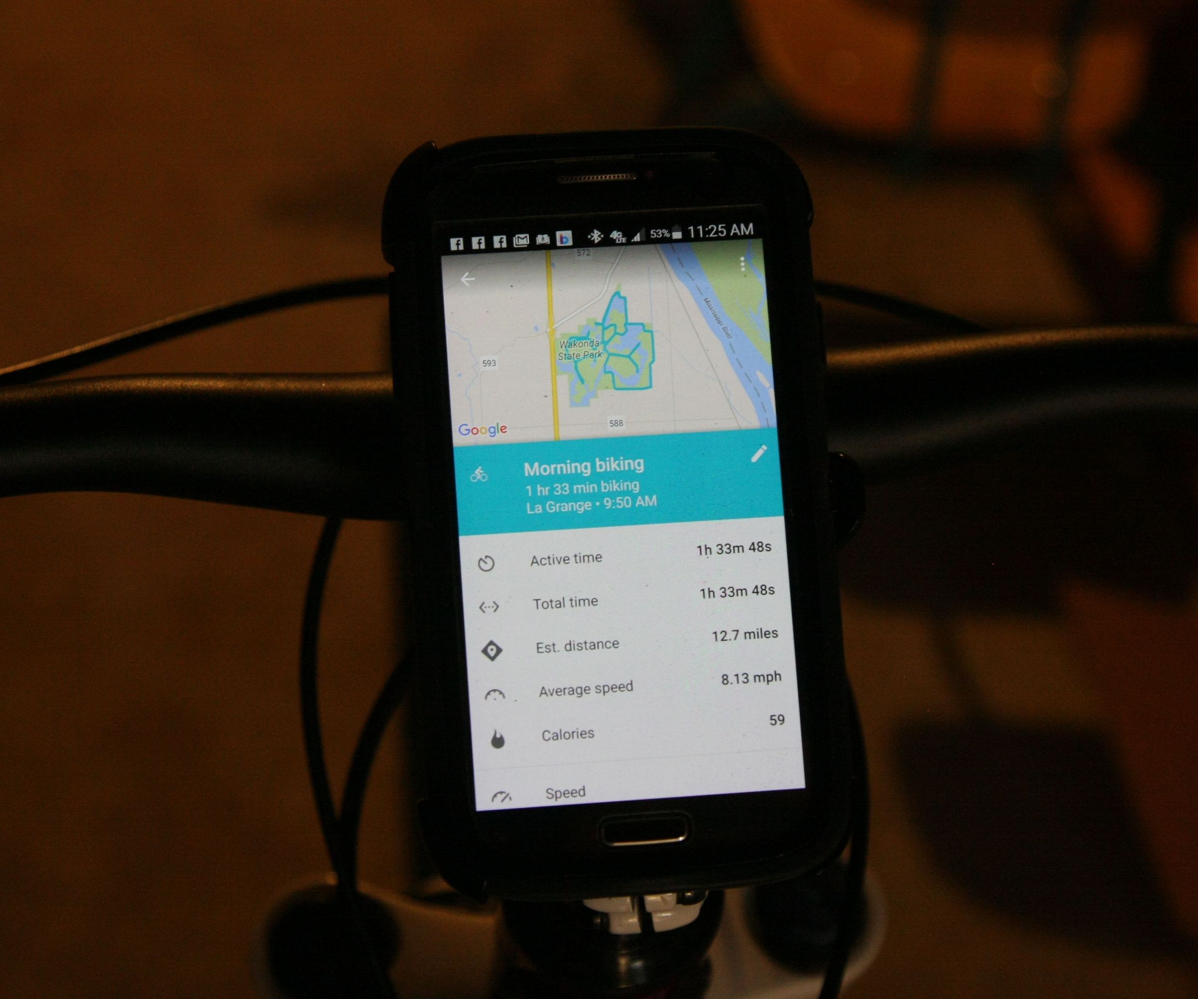 Simple Smartphone Mount for Bicycle