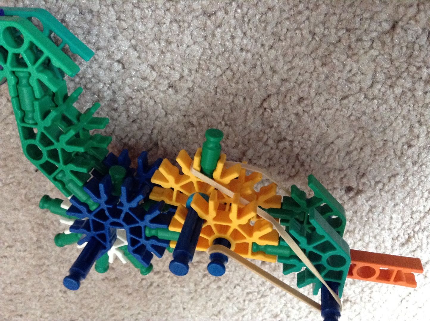 Knex Mini Semi Auto Rubber Band Gun (MSARBG) 5 Steps (with Pictures
