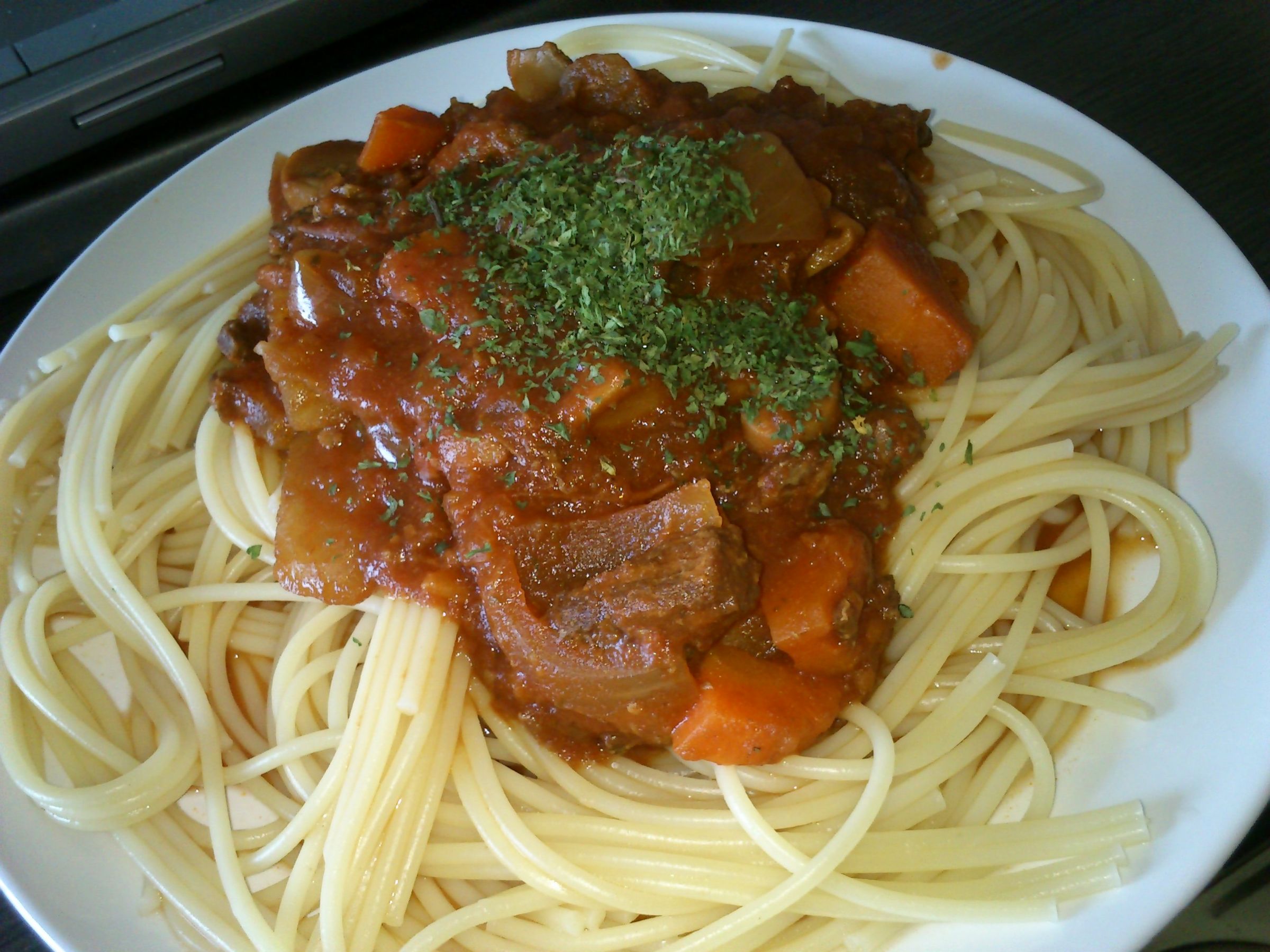 lazy man spaghetti
