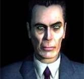 Half Life 2 G-man Costume and Briefcase