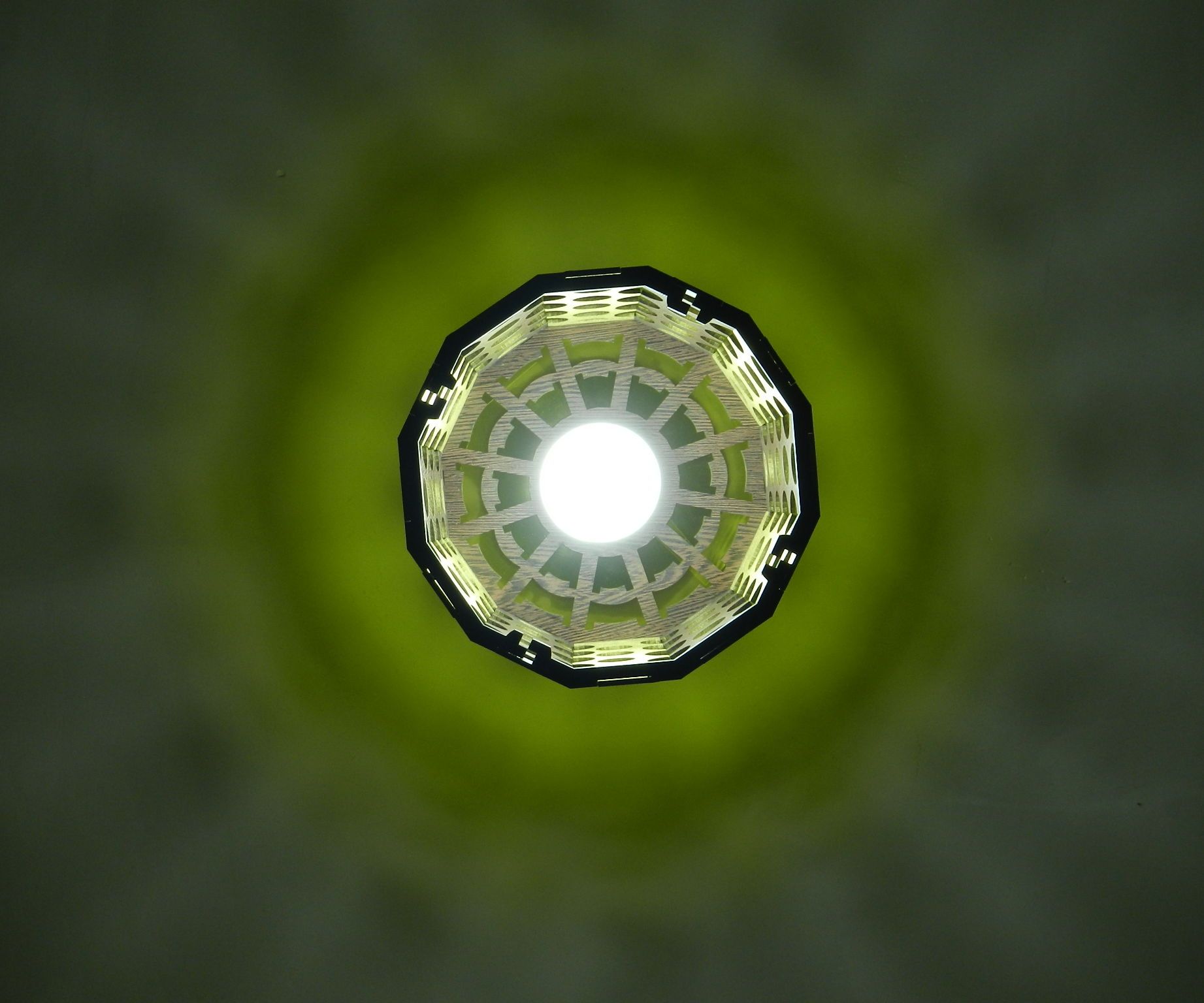 A Decorative Light for 10$ With CNC Laser