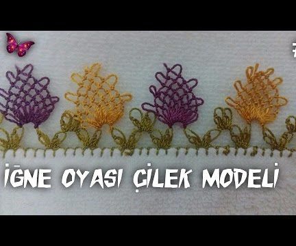 Towel Decorations With TURKISH LACE