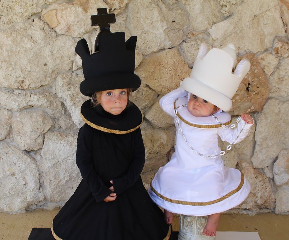 Chess King and Queen Costumes