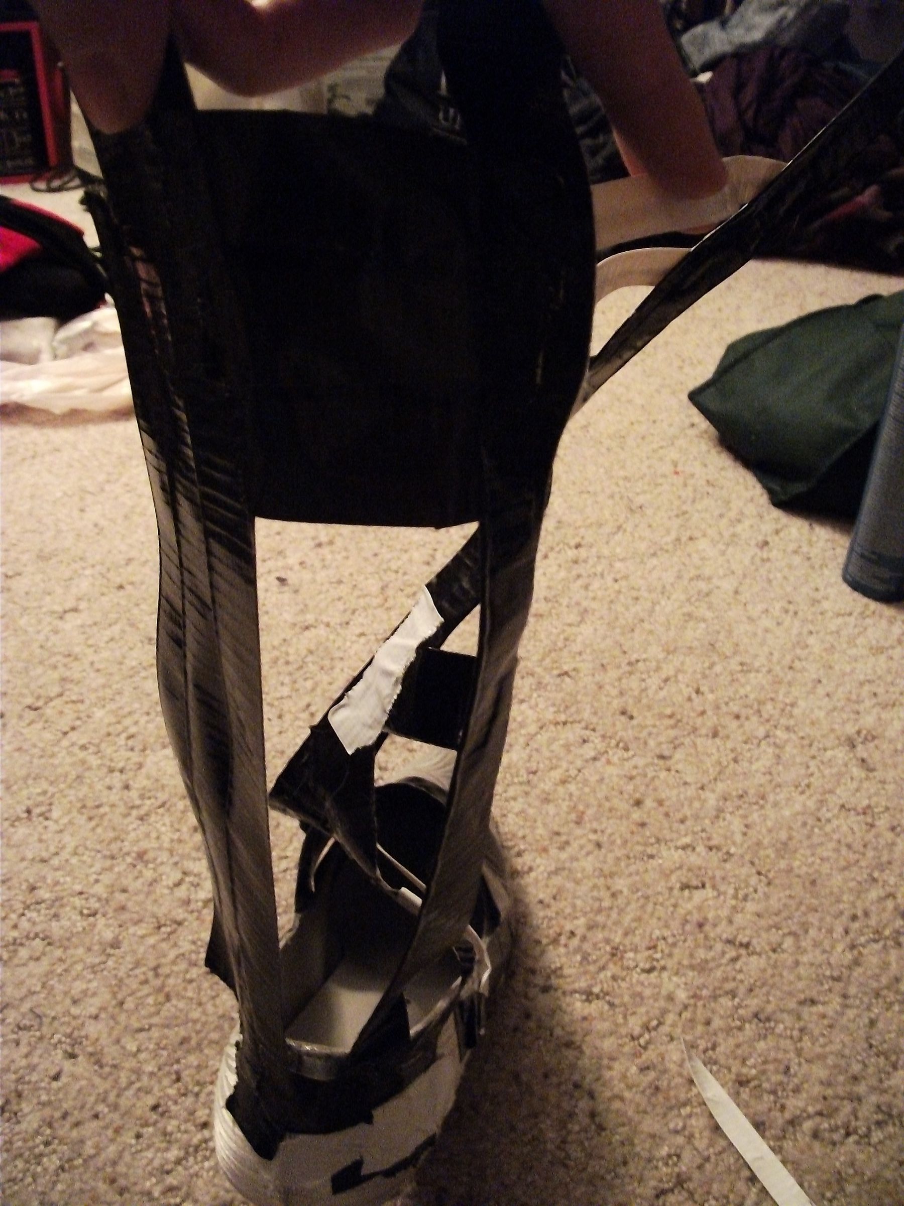 Stylish Duct Tape Boot! 9 Steps Instructables
