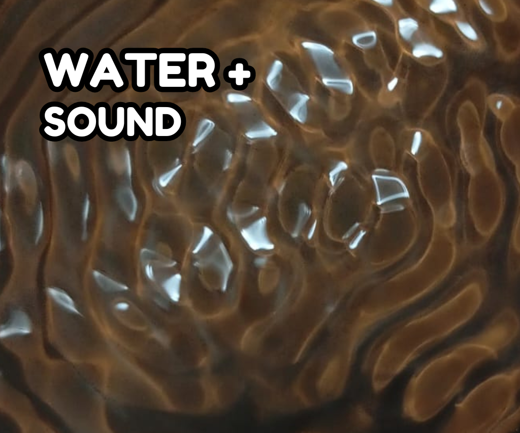 Sound Waves Visualized With Water