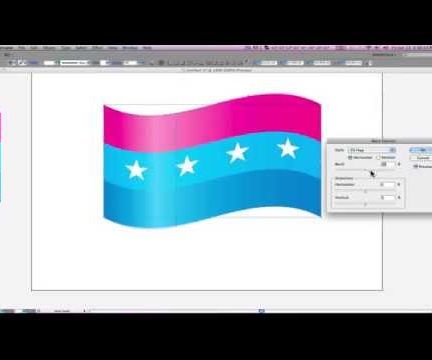 Tutorial - How to Create a Nice Vector Waving Flag in Adobe Illustrator