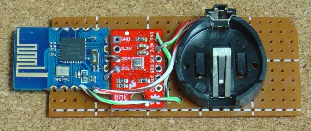 Sensor Construction -- W_1 – Temperature, Humidity and Barometric Pressure Sensor