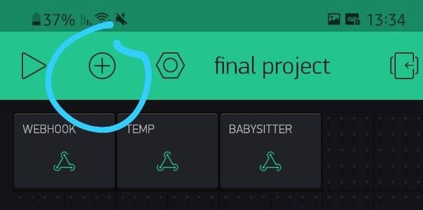 WebHook in Blynk