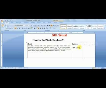 How to Copy, Cut, Paste, Find, Replace in Microsoft Word
