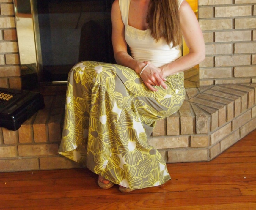 Summer Maxi Skirt - Simple & Stylish