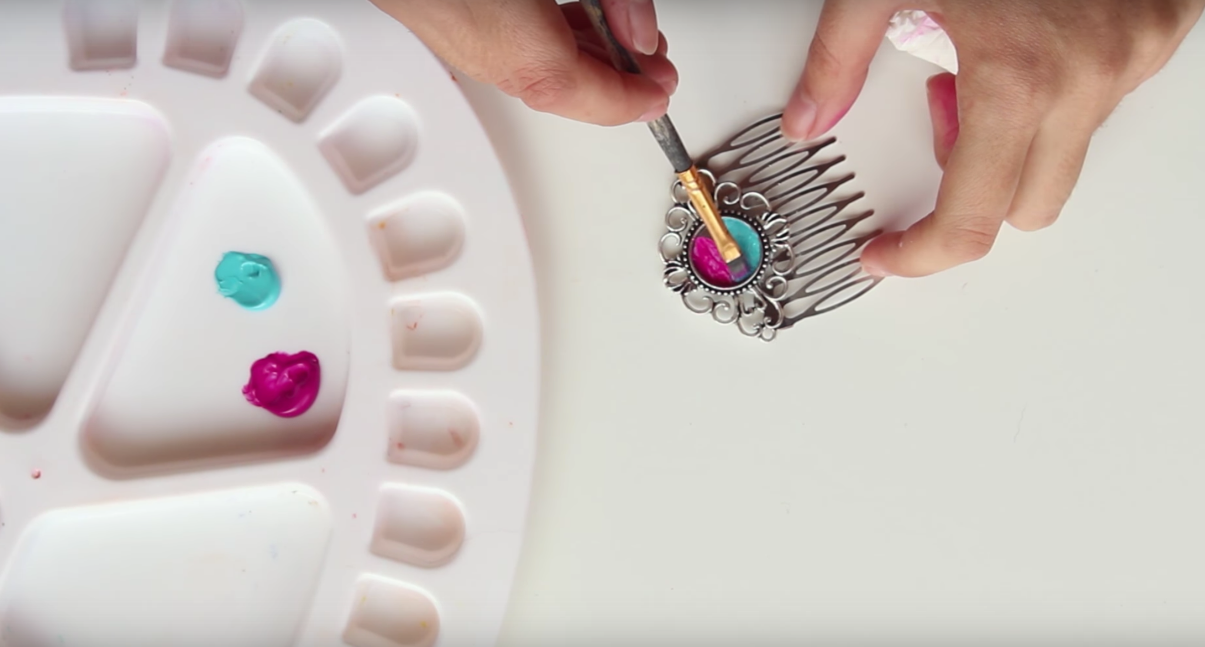 DIY Beaded Hair Comb 6 Steps (with Pictures) Instructables