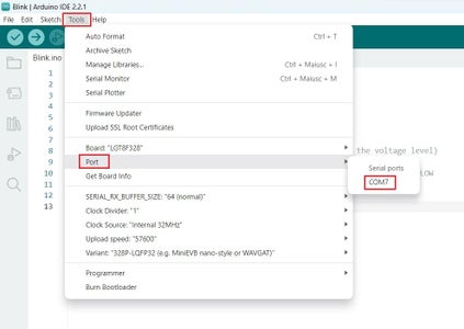 How Make LGT8F328P Blink With Arduino Ide : 6 Steps - Instructables