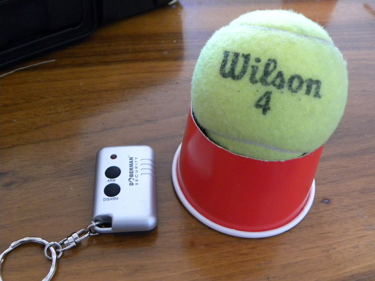 Alarming Tennis Ball