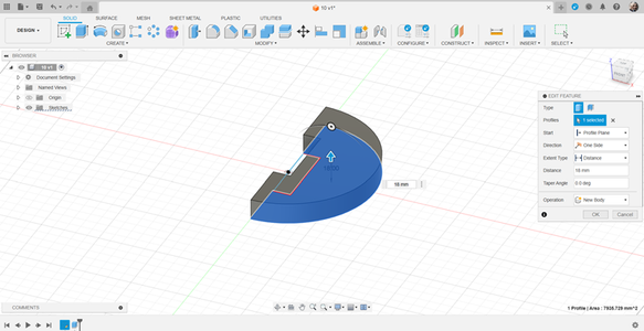 3D Designing for Number 0