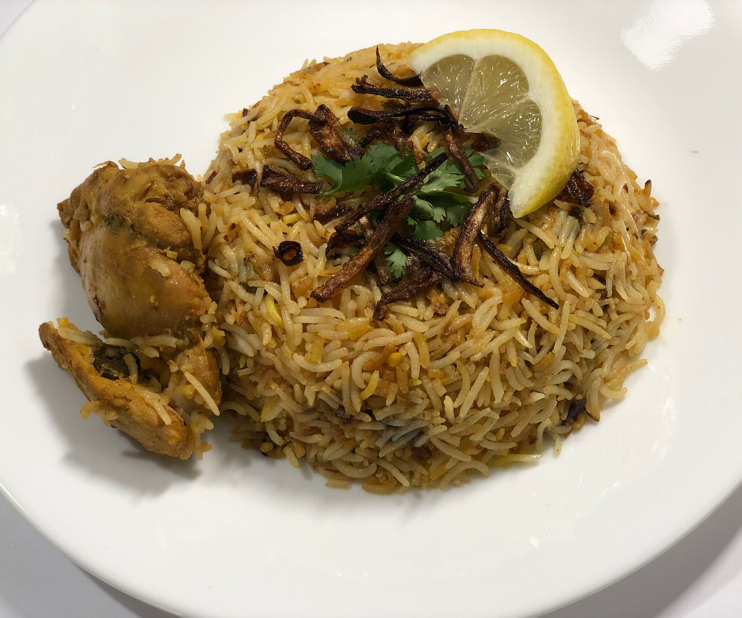 Hyderabadi Chicken Dum Biryani