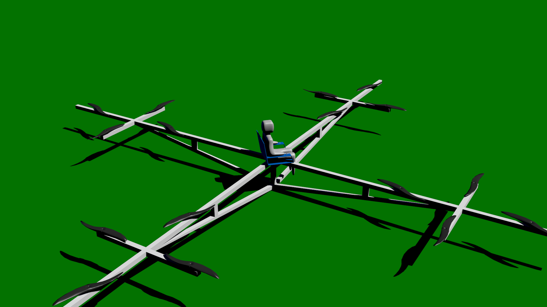 16 Rotor Helicopter